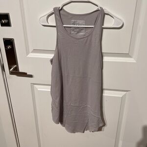 NWOT Frank Eileen Tee Lab Long racerback  Grey L Large